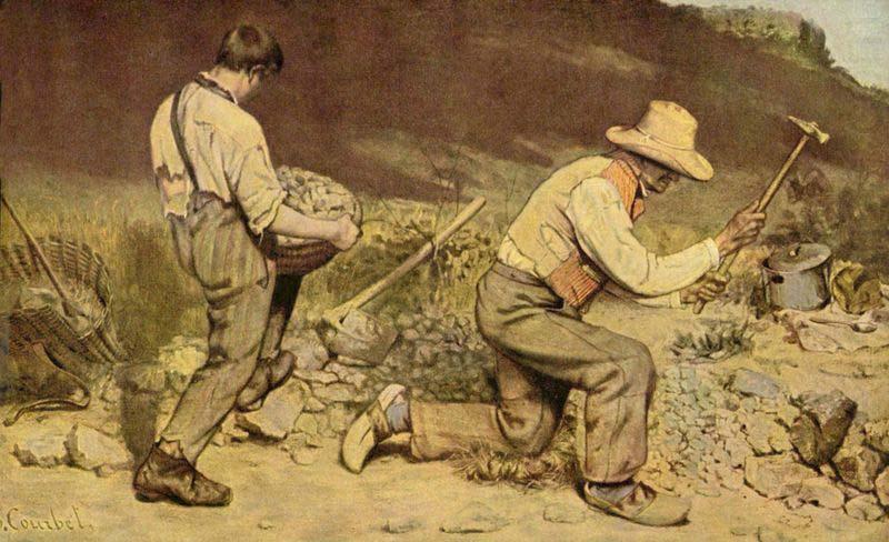 Stone Breakers, Gustave Courbet